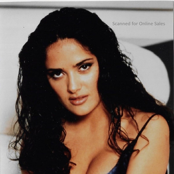 Salma Hayek Sensual Look 4x6 Photo