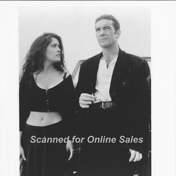 Desperado Salma Hayek Antonio Banderas 8x10 Photo