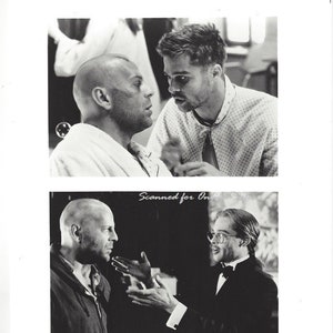 12 Monkeys Brad Pitt Bruce Willis 8x10 Press Photo