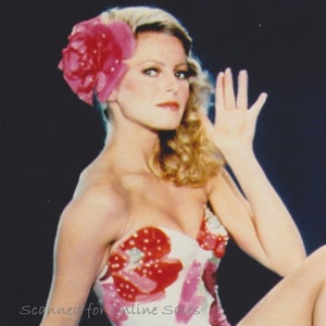 Charlie&#39;s Angels Cheryl Ladd Floral Swimsuit 4x6 Photo