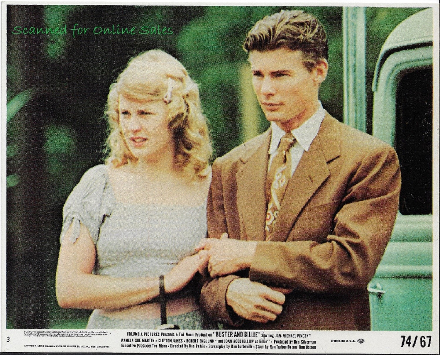 MOVIE PHOTO: Buster and Billie-Jan-Michael Vincent and Pamela Sue