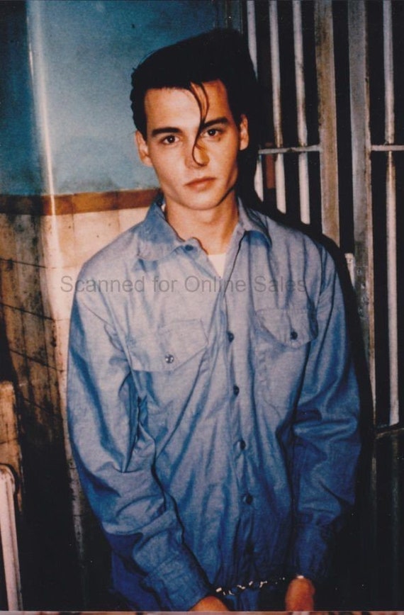 JOHNNY DEPP COLOR 8X10 PHOTOGRAPH CRY BABY