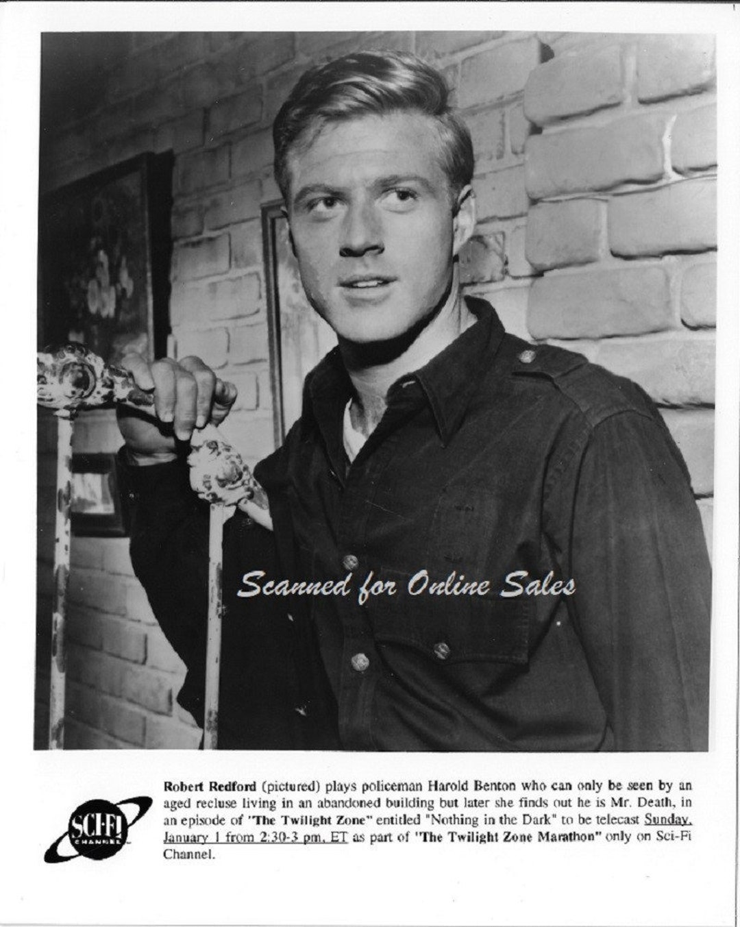 Robert Redford Twilight Zone Marathon 8x10 Photo Etsy