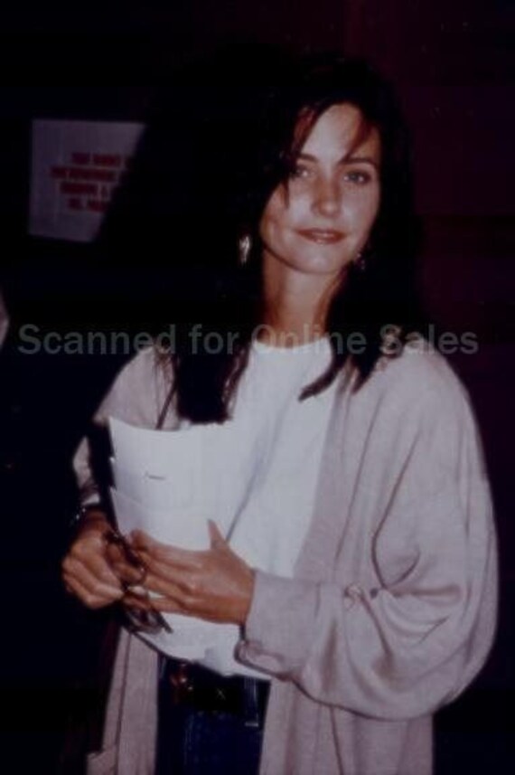 Young Courteney Cox Friends 4x6 Photo Etsy
