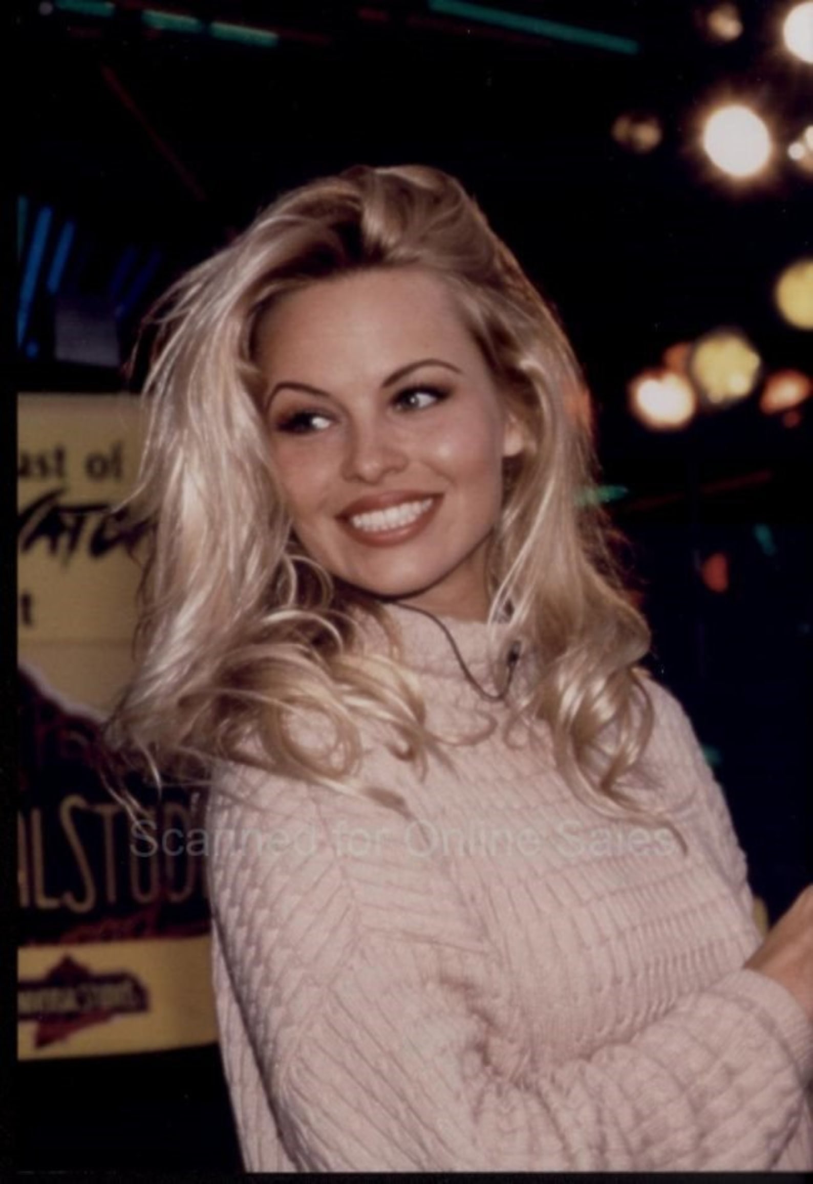 Baywatch Young Pamela Anderson in Sweater 4x6 Photo Etsy(01)