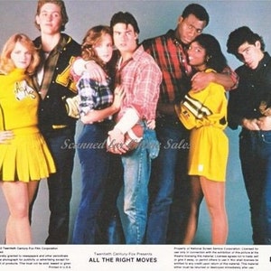 All the Right Moves Lea Thompson Tom Cruise 8 x 10 lobbykaart 3