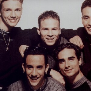 Backstreet Boys hergestellt für die Illustration