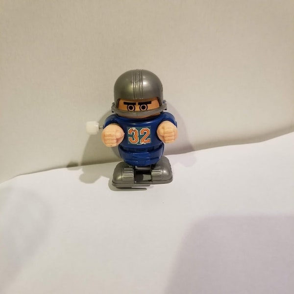 Tomy No 32 Football Player Wind Up Walking Toy