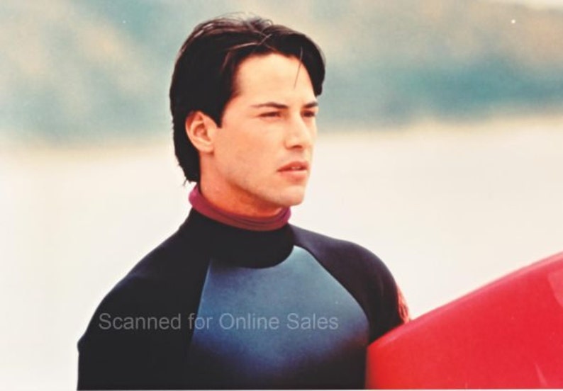Point Break Keanu Reeves Grabs Surfboard 4x6 photo Etsy