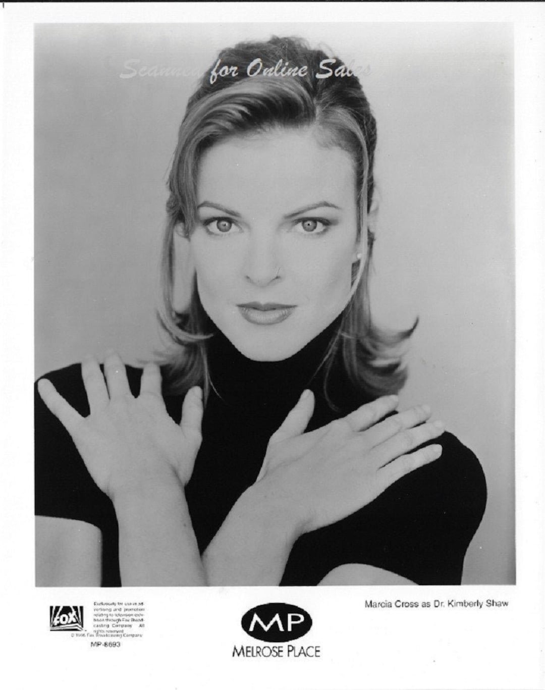 MP Melrose Place Marcia Cross Dr Kimberly Shaw 8x10 Photo Etsy
