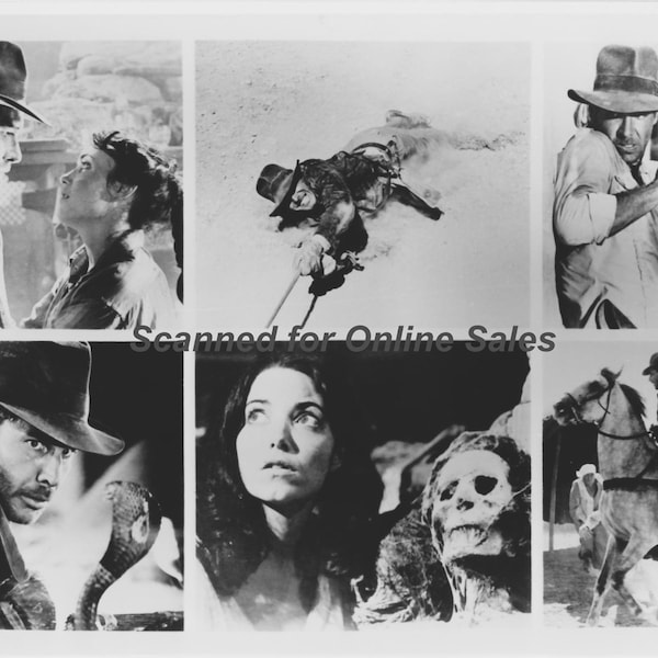 Raiders of the Lost Ark Indiana Jones Harrison Ford Karen Allen 8x10 Photo