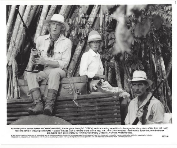 Tarzan The Ape Man Richard Harris Bo Derek John Phillip Law Etsy