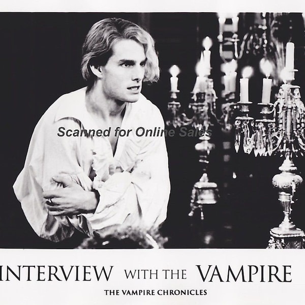 Interview with the Vampire Tom Cruise Lestat 8x10 Photo