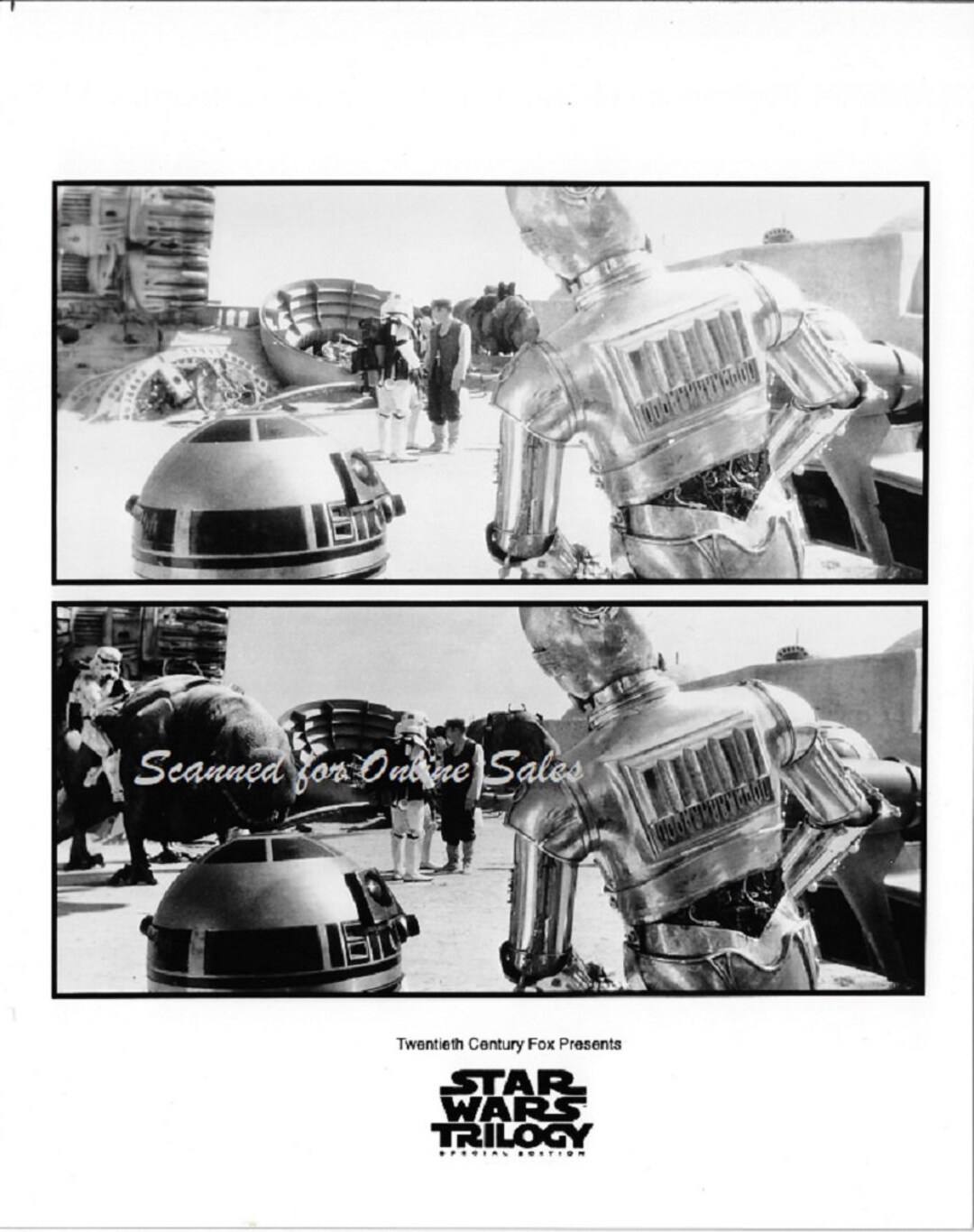 Photo F.003913 ANTHONY DANIELS KENNY BAKER (STAR WARS EMPIRE STRIKES Photo F.003913 ANTHONY DANIELS KENNY BAKER (STAR WARS EMPIRE STRIKES
