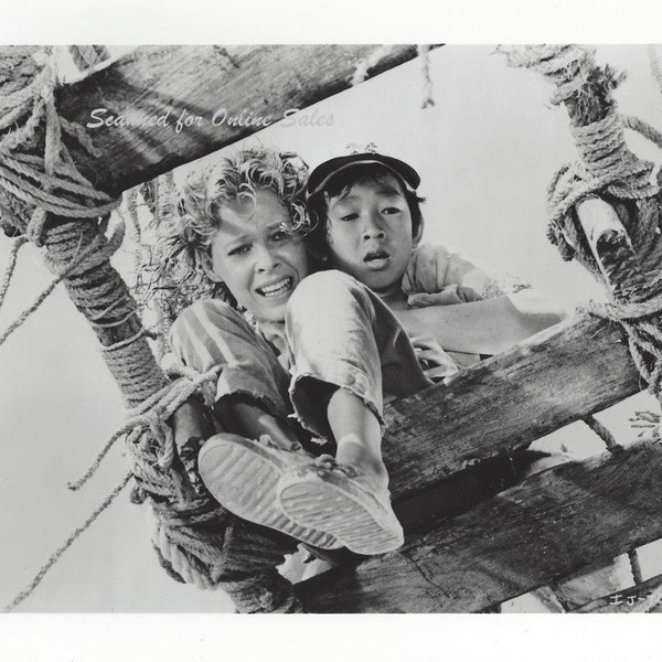 Indiana Jones Temple of Doom Kate Capshaw Ke Quan 8x10 Photo TD1554