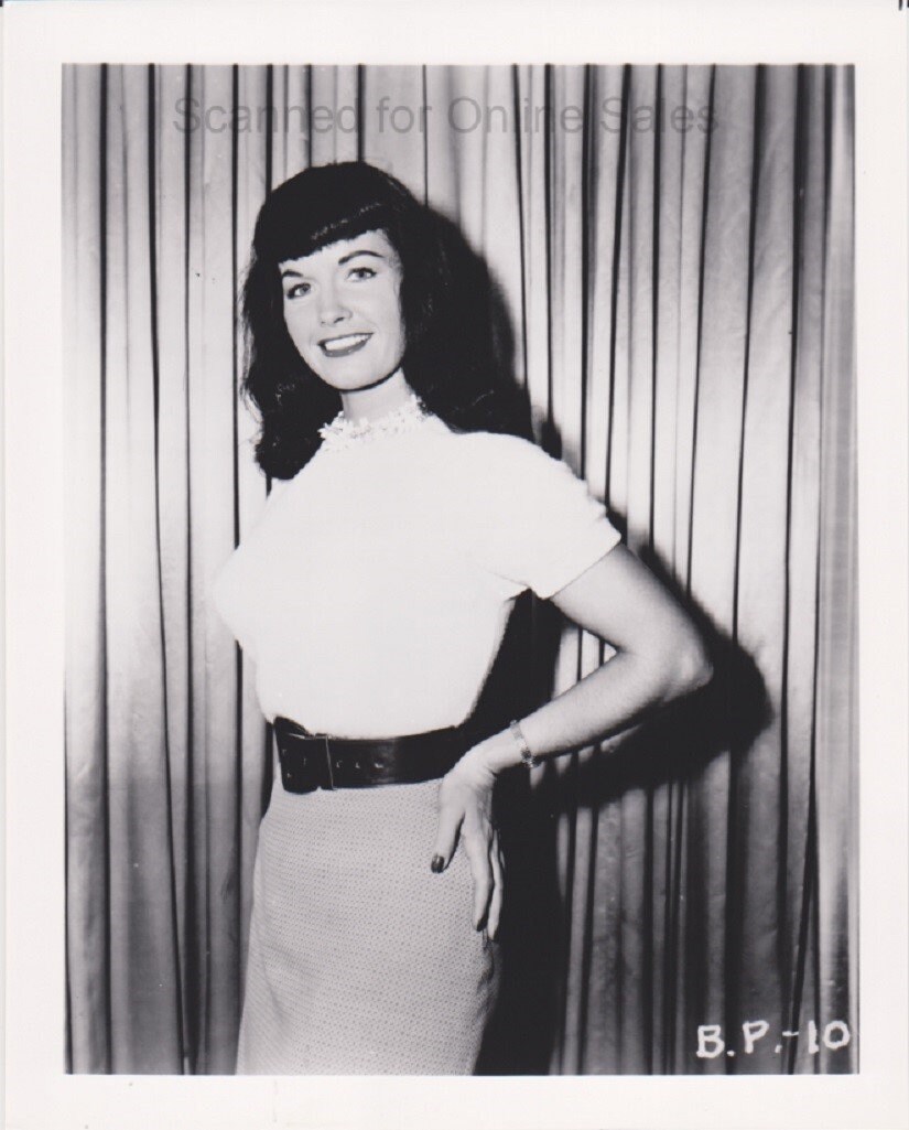 Bettie Page Betty Paige Betty Page Bettie Paige Sweater Girl