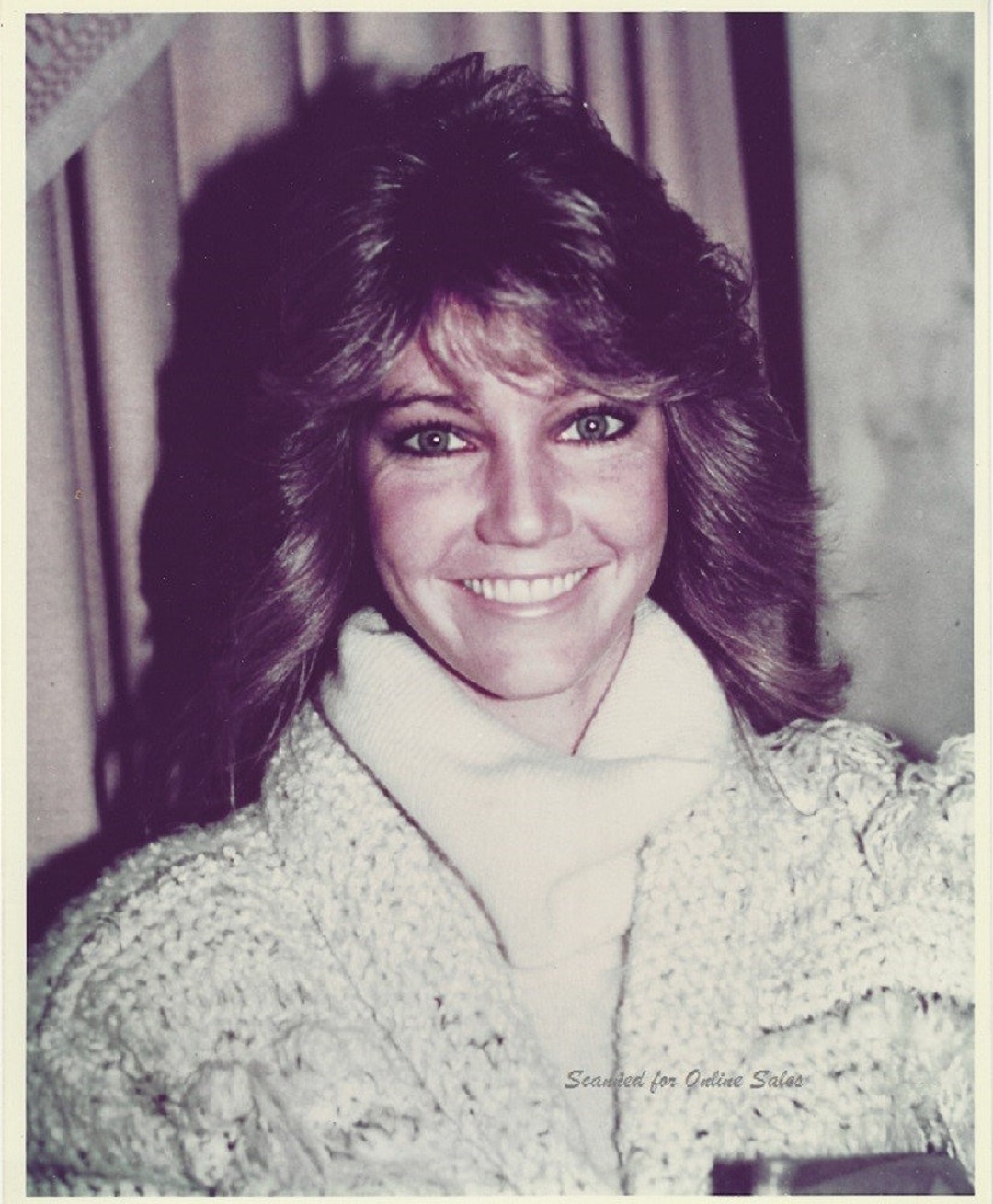 Young Heather Locklear Big Bulky Sweater 8x10 Photo - Etsy