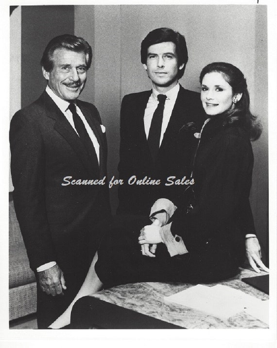 Efram Zimbalist Jr Pierce Brosnan Stephanie Zimbalist 8x10 Etsy