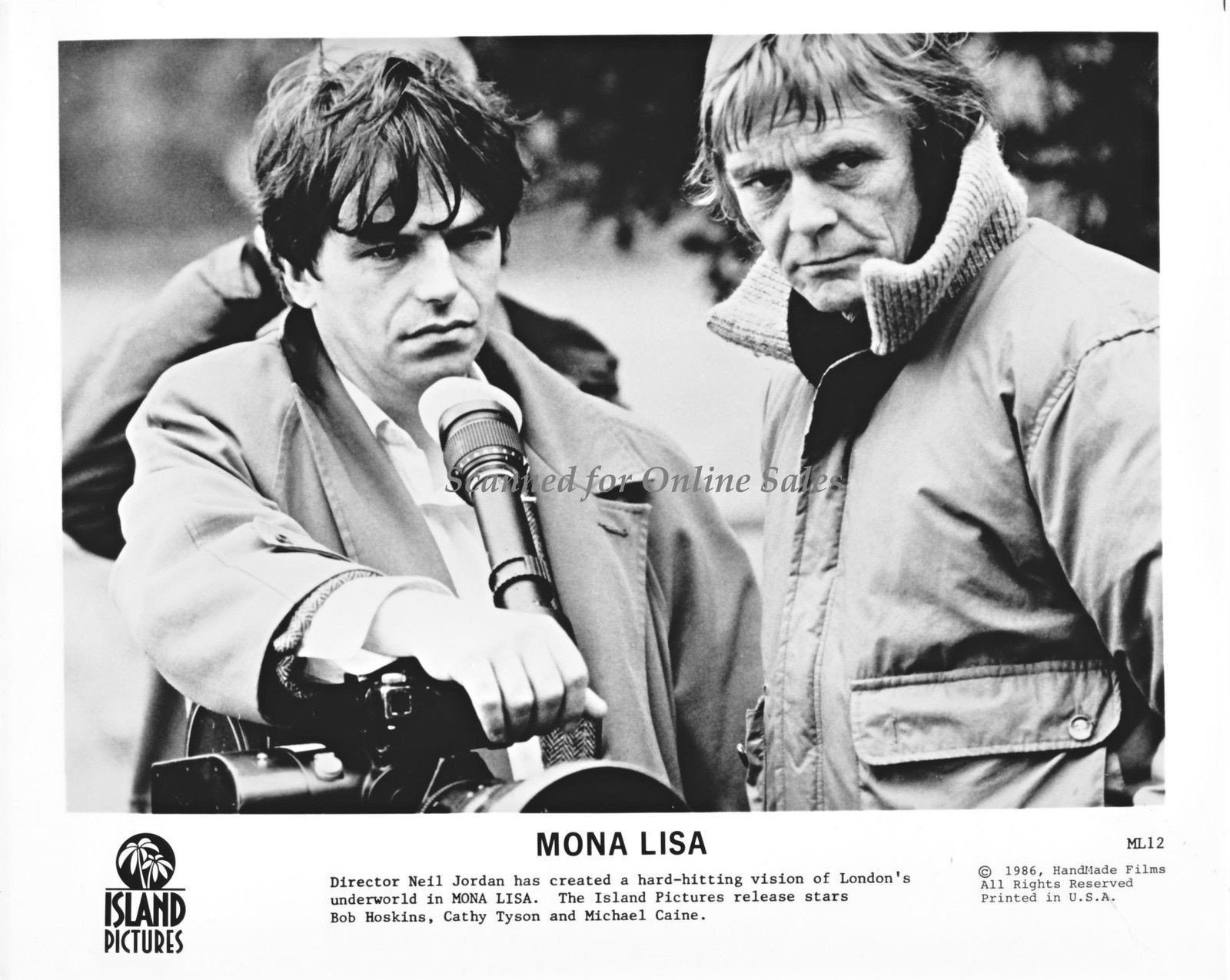 Mona Lisa Director Neil Jordan 8x10 Photo Etsy Ireland