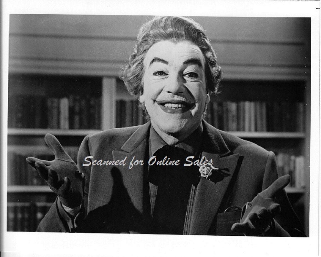 TV Batman Joker Caesar Romero 8x10 Photo - Etsy