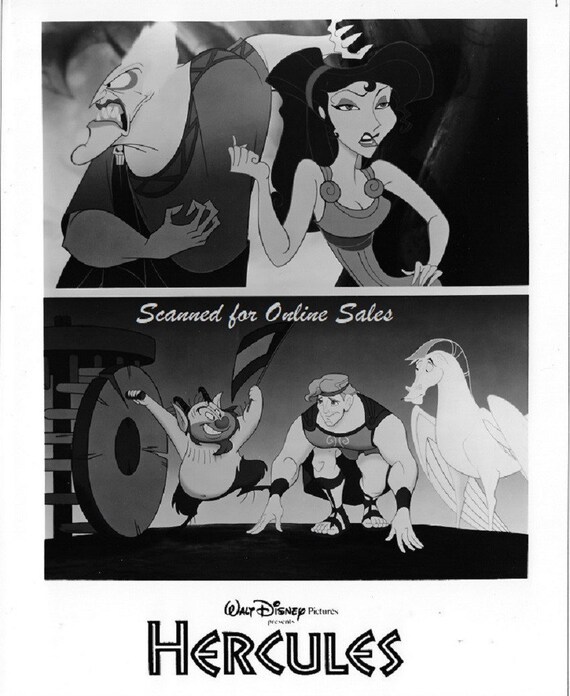 Disney Hercules Phil Megara Meg Hades Pegasus 8 X 10 Foto Etsy