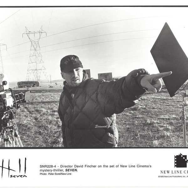 Seven Director David Fincher 8x10 Photo