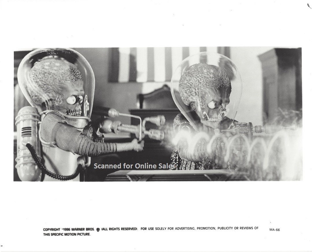 Mars Attacks Martians 8x10 Photo Etsy