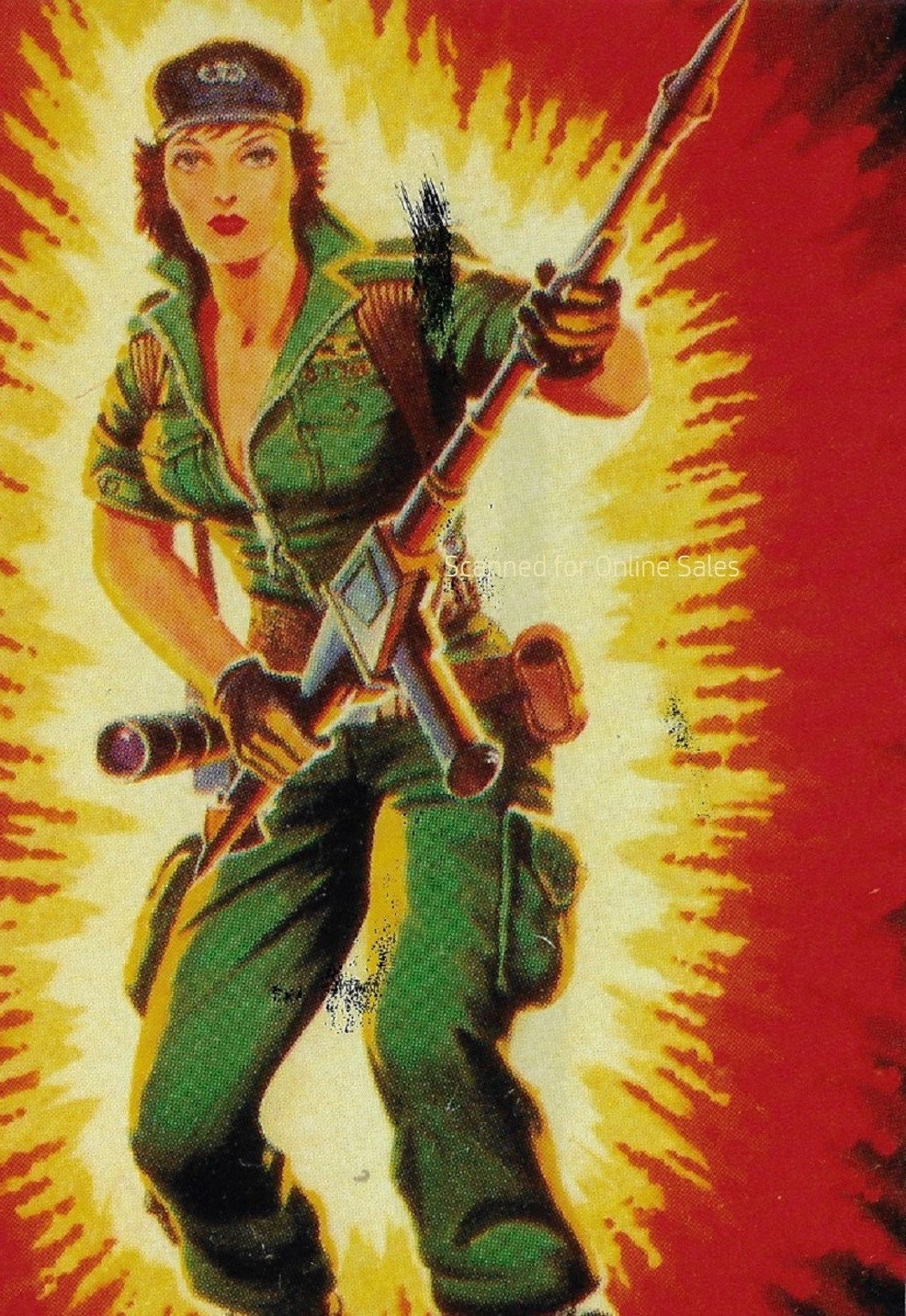 GI Joe Lady Jaye 4x6 Photo Etsy