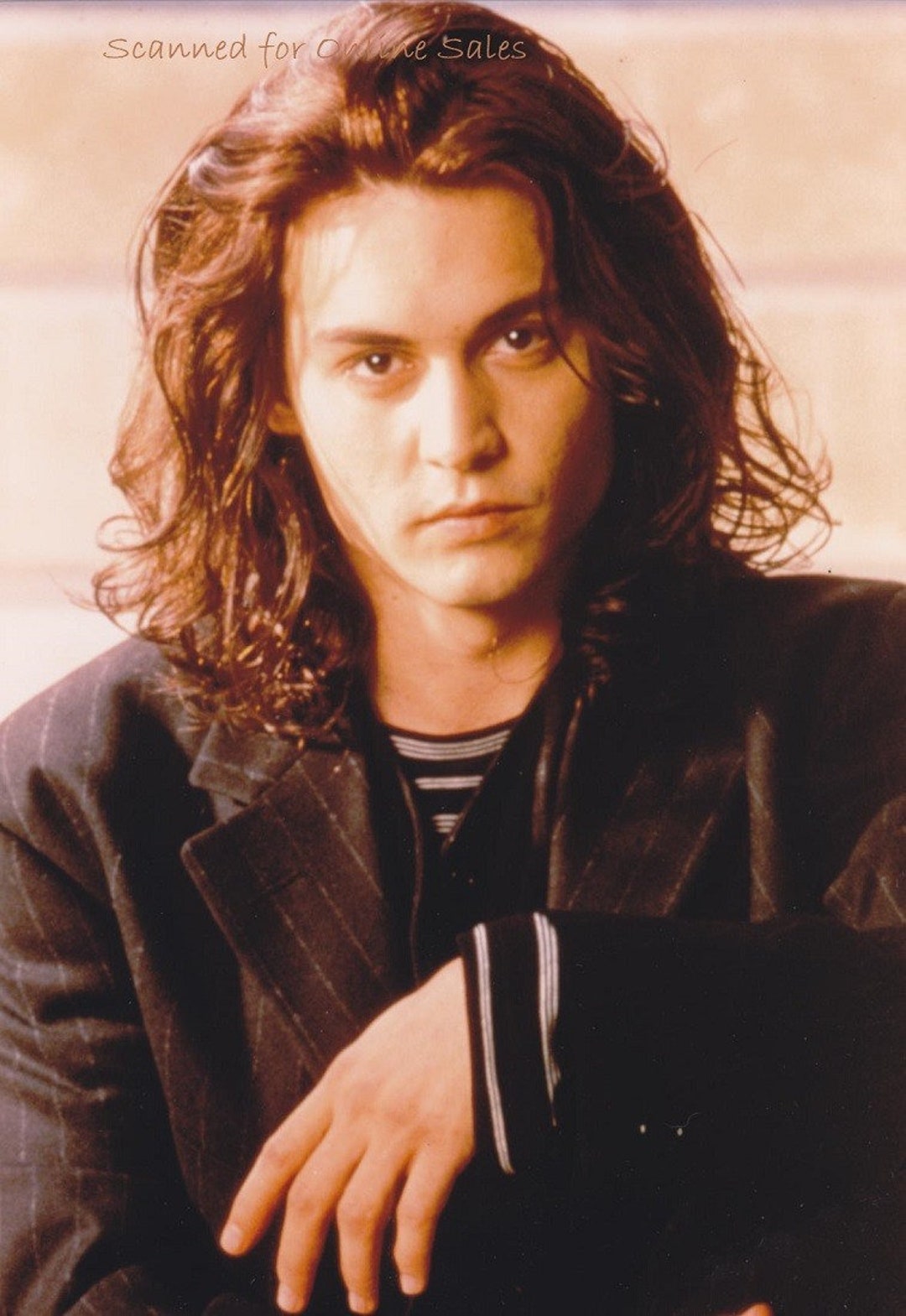 Johnny Depp Long Hair 4x6 Photo Etsy