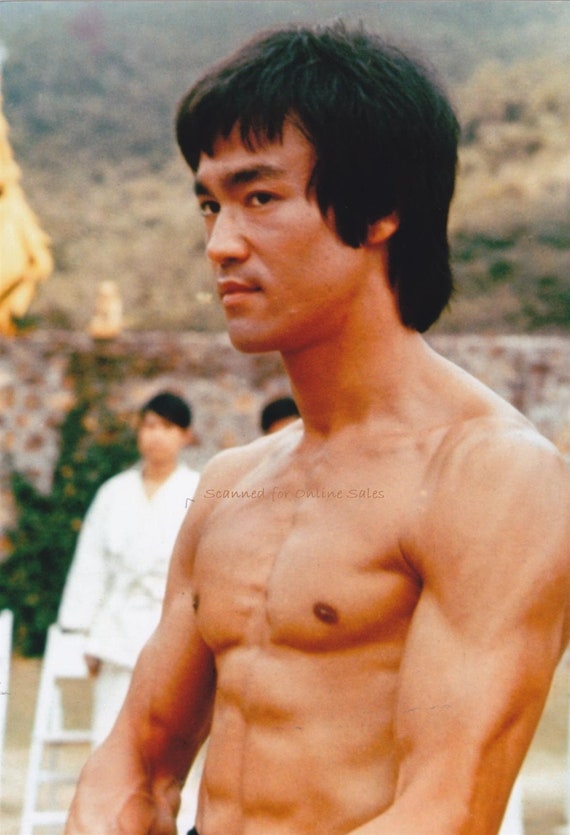 Bruce Lee Martial Arts Legend Great Abs 4x6 Photo - Etsy