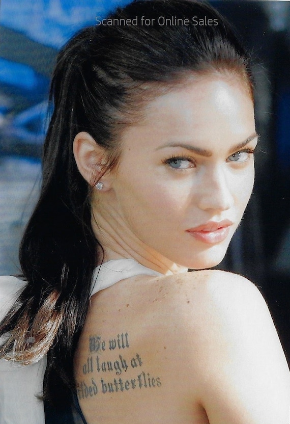 What Do Megan Foxs Tattoos Mean Heres A Guide to Her Ink POPSUGAR Beauty