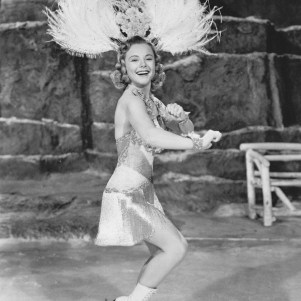 Sonja Henie Lucky Star 4x6 photo