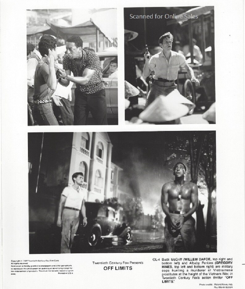 Off Limits Willem Dafoe Gregory Hines 8x10 Press Photo Etsy