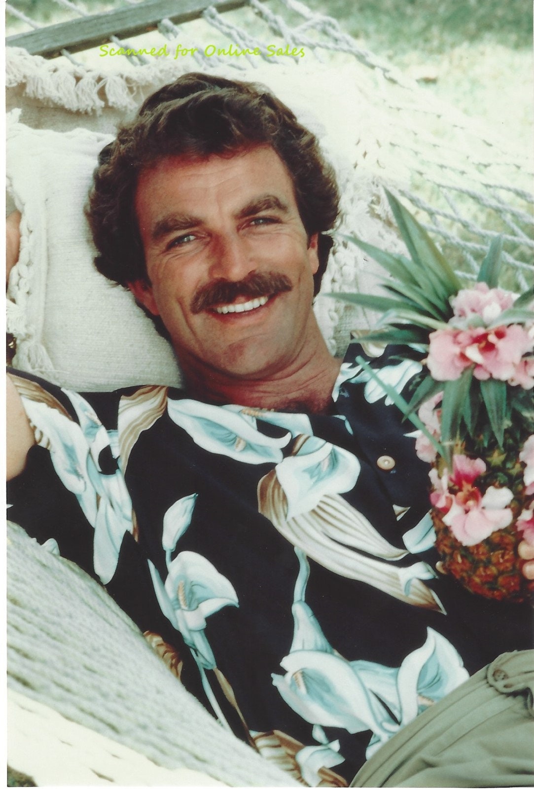 Tom Selleck Magnum Thomas Magnum PI 4x6 Photo UK