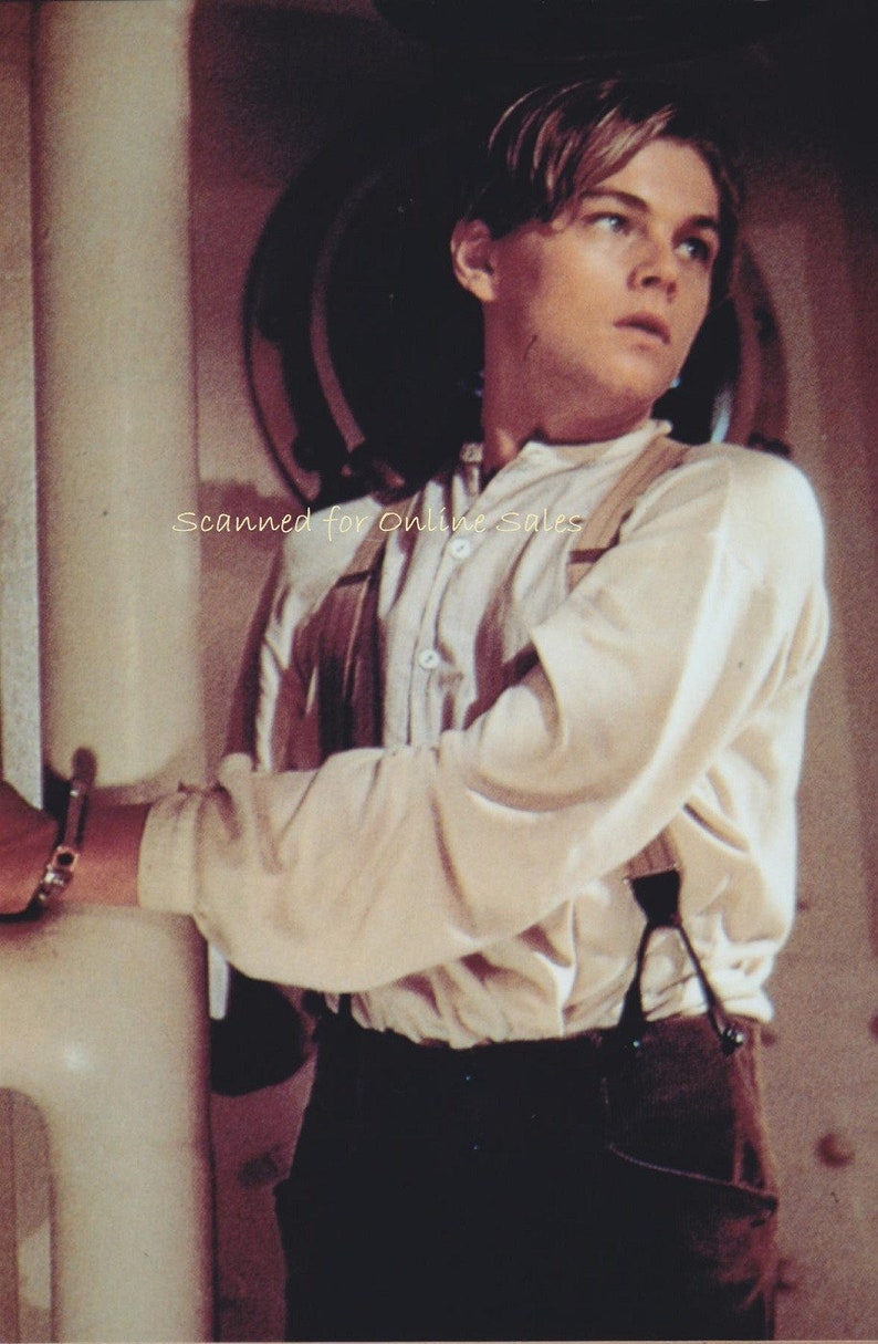 Titanic Below Decks Leonardo Dicaprio 4x6 Photo Etsy