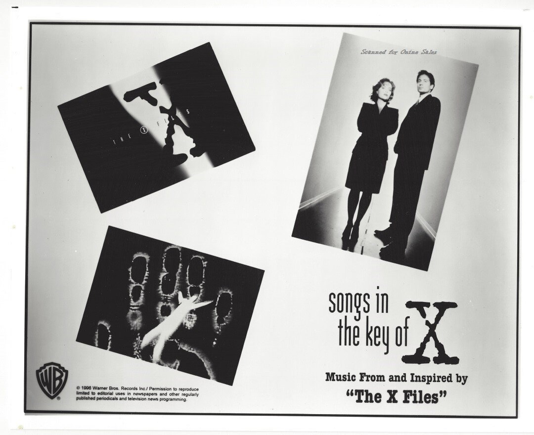 X Files Gillian Anderson David Duchovny Songs in the Key of X Etsy Denmark