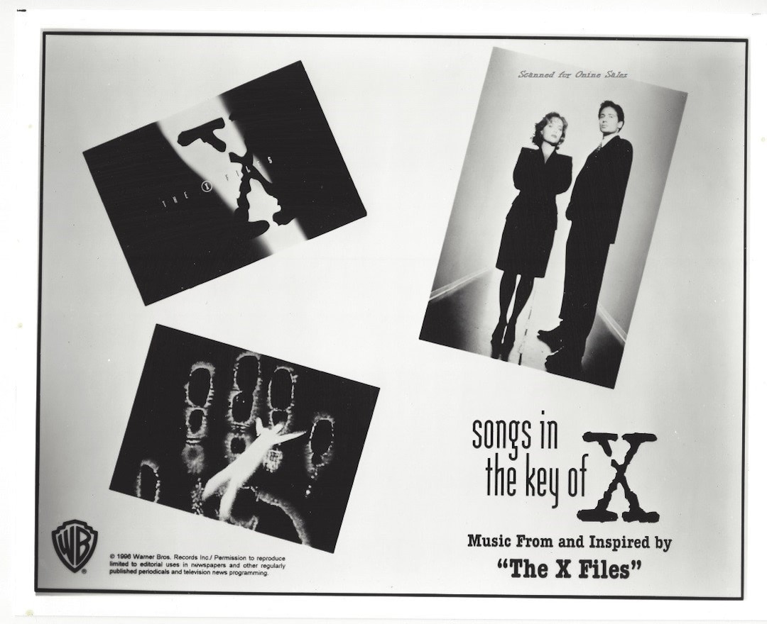 X Files Gillian Anderson David Duchovny Songs in the Key of X Etsy Denmark