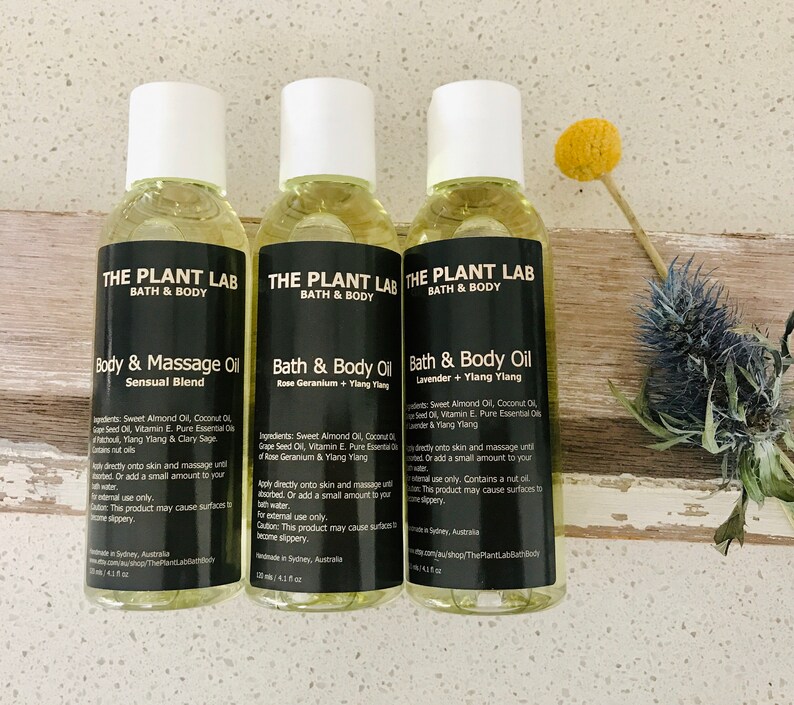 Luxurious Body Oils / Bath Oil/ Massage Oil/ AfterShower Oil. Etsy