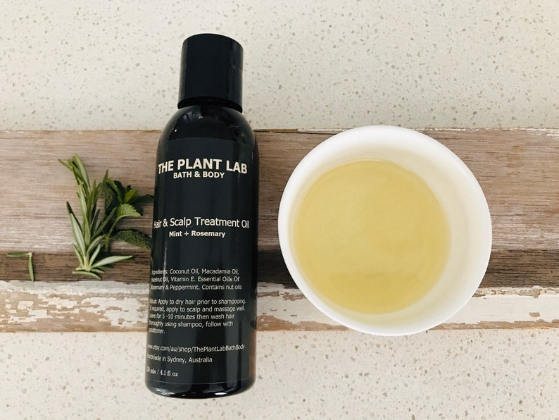 Hair Oil Coconut Macadamia Hazelnut Oils Dry Scalp Dry Etsy