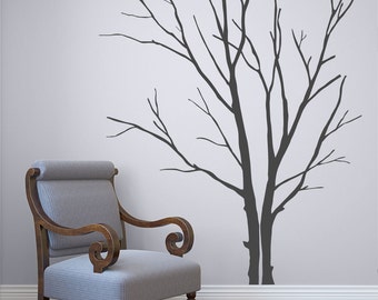 Muur van decals voor woonkamer Winter Tree Decal Stick op muur stickers voor slaapkamers Decals Home Decor van DecalIsland-Winter Tree Decal SD 060