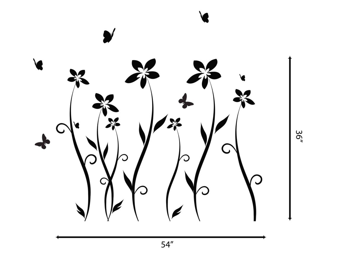 Baby Girl Room Decor Wall Decals for Nursery Baby Room Designs Etsy