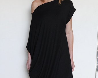 Oversize Tunic Oversize Dress Asymmetrical Dress 2XL