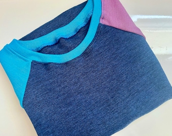 Camiseta de manga corta de merino