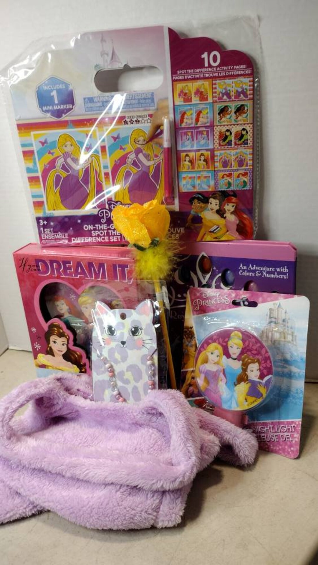 Disney Pretty Princess Gift Basket Kit Etsy