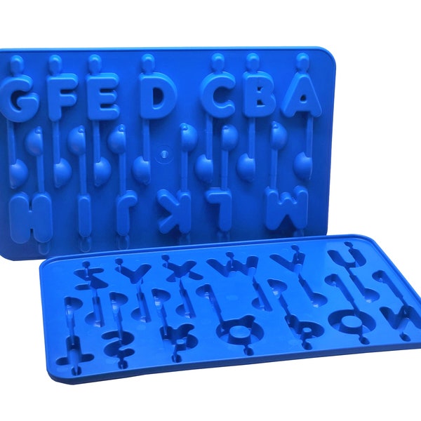 Proops Candle Mould Set, A-Z Alphabet Letter Trays,  Birthday Cake Letters. (S7537). Free UK Postage.