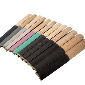 Round Sanding Sticks, Set of 6, 9-1/4 Inches