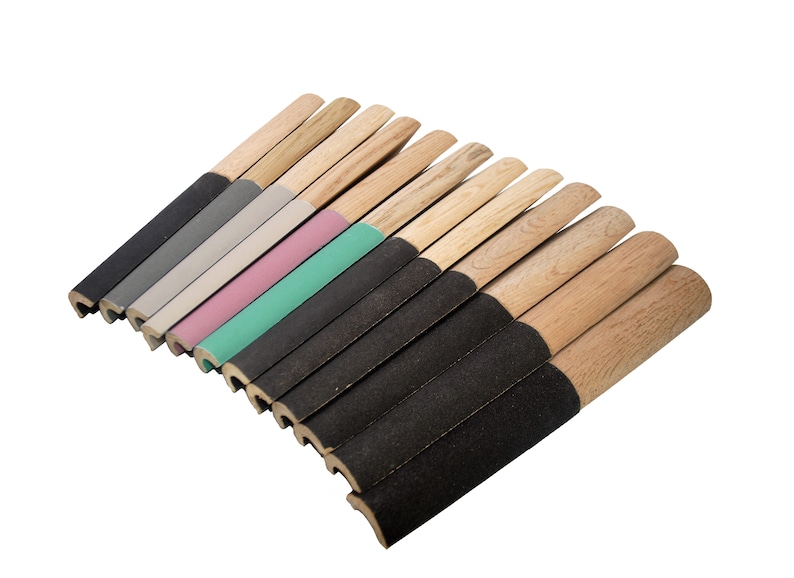 Proops Set X 12 Jewellers Half Round Sanding Emery Sticks Etsy