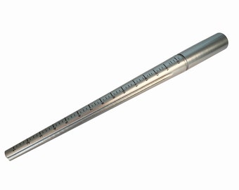 Mandril de anillo Proops, acero sólido con ranura y marcas de tamaño 1-15. (J2492) Envío gratuito al Reino Unido