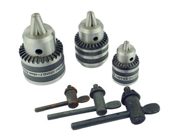 Proops Drill Chuck Set of Three. 6mm, 10mm & 13mm. (M0279) Free UK Postage