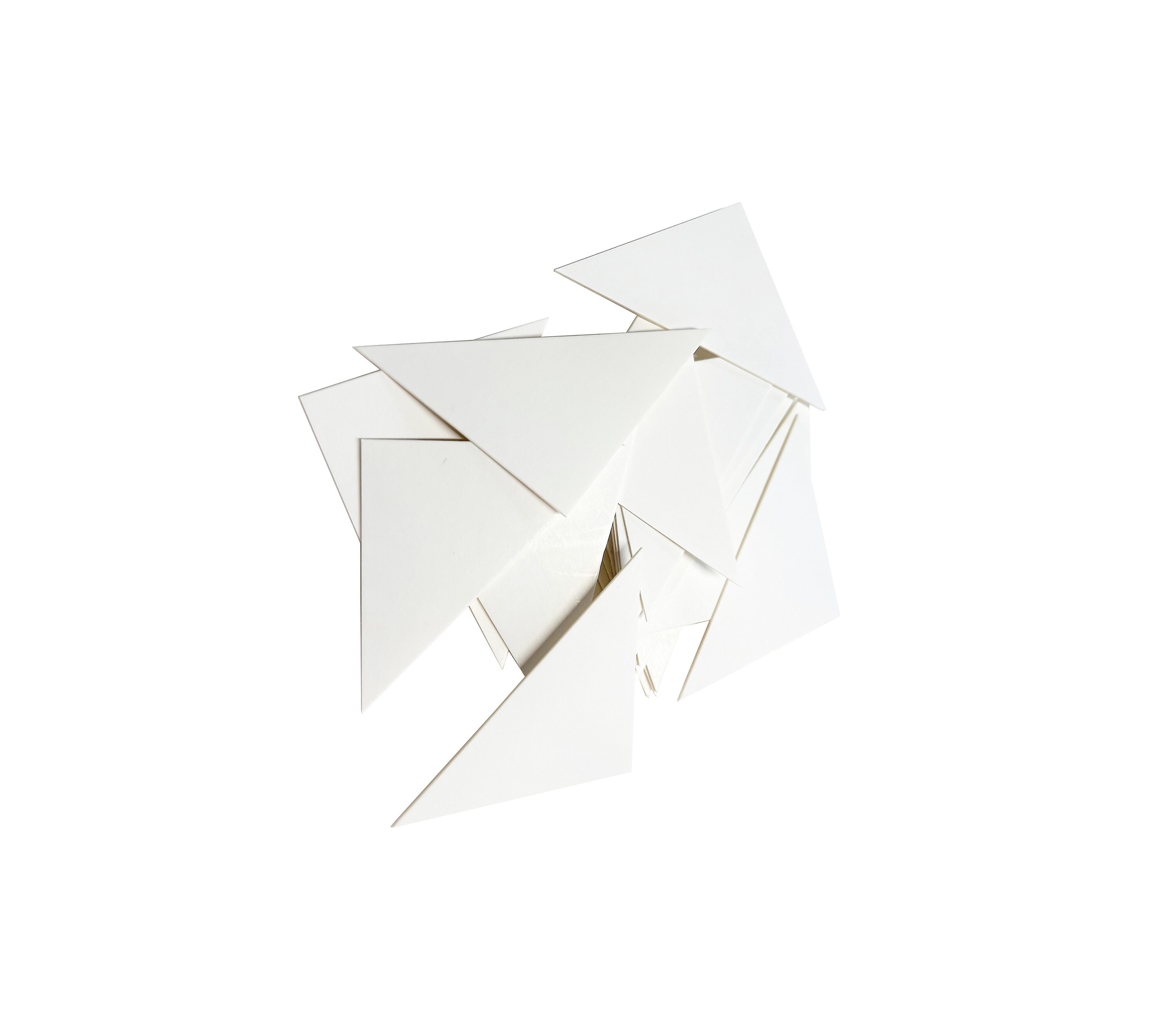 Cardboard Corner Triangular Proops Cardboard Triangular Corner Cards, Pack of 100, Four Sizes ...